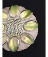Concrete Paperweight - Sunflower - Green/Graphite Highlights - €15,38 EUR