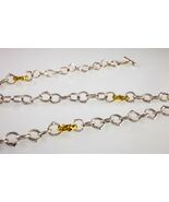 K.Brunini Sterling Silber Und 18k Gold Zweig Schlaufen Halskette 58.4cm - €9.067,46 EUR