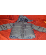 BLUE COLD WEATHER WINTER SNOW BOYS YOUTH WARM DOUBLE INSULATED PUFFER JA... - $17.22