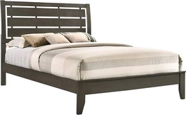 Coaster Home Furnishings Serenity Queen Bed Mod Grey Panel - £257.21 GBP