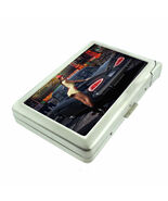 Hot Waitress Pin Up Girls D10 Cigarette Case with Built in Lighter Metal... - $380.45 MXN