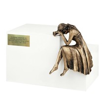 Cremation ashes casket Unique Memorial Funeral Urn Sculpture cremation urn GRIEF - £188.00 GBP+