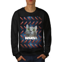 Wellcoda High Drug Space Funny Mens Sweatshirt, Sausage Casual Pullover Jumper - £24.19 GBP+
