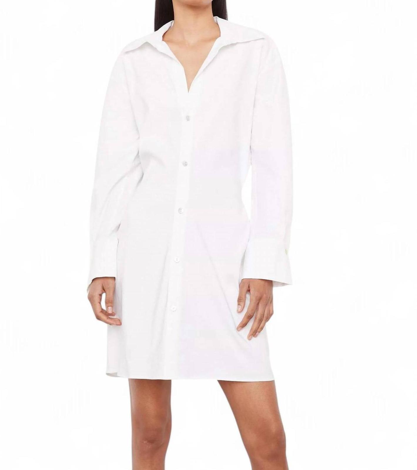 Vince Tie-Back Shirt Dress Size L - $148.50