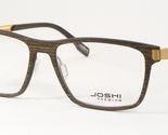 Gafas De Sol Joshi Premium 7628 2 Marrón/Oro Únicas De Madera 54-16-143mm - $155.03