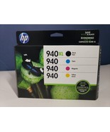 HP Ink Cartridges 940 XL 940 Combo Pack Black Color Ink Expire Jan 2023 - £21.03 GBP