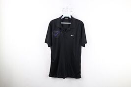 Vintage Nike Mens Medium Spell Out Tribal Angels Mini Swoosh Collared Po... - $29.65