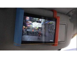 Nintendo Switch Car Mount for Passenger Seat Visor Holds Console Travel ... - £12.78 GBP