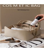 Women&#39;s PU leather organ cosmetic bag - $18.70