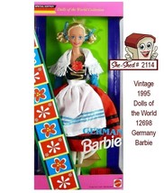 Dolls of the World 1995 Germany Barbie DOTW 12698 by Mattel sealed, original box - £23.85 GBP