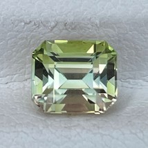 Natural Bi-Color Tourmaline 1.38 Cts Emerald Cut Loose Gemstone - £137.48 GBP