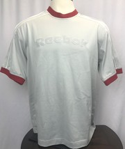 Mens Classic Reebok S/S T-Shirt Shirt Size Large AThletic - £10.89 GBP