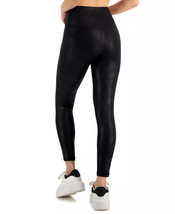 Womens Leggings Crackle Texture Black Size Large JENNI $29 - NWT - £7.20 GBP