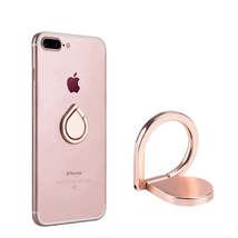 Magnetic Water Drop Shape Mobile Phone Ring Holder Stands - Assorted Colors - $5.82+