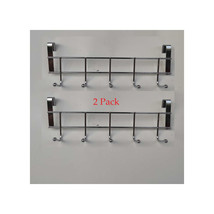 Below Sink Cabinet Hook Rack Hanger Thin Doors (2 Pack) Kitchen Pantry Bathroom - £13.27 GBP