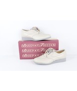 NOS Vtg 90s Streetwear Womens 7 D Leather Platform Shoes Sneakers Winter... - $1,656.63 MXN