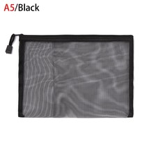 Simple Transparent  Document Bag Pencil Case Transparent Zipper Stationery Bag N - £44.35 GBP