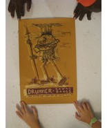 Drummer Royal Bangs Poster Silkscreen October 23 2009 The Black Keys Dan... - $99.05 CAD