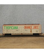 HO Scale Tropicana Juice Train TPIX 106 Refrigerated Box Car Distressed ... - £21.33 GBP