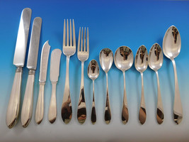 Pointed End by AJ Stone Sterling Silver Flatware Service Set Dinner 218 Pieces - £13,449.20 GBP