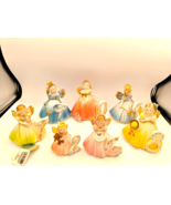 Lot of 7 JOSEF ORIGINAL 2,6, 7, 8 , 9, 9, 10 Birthday Angel Girl Figurines - $67.79 CAD