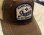 Graeter&#39;s Ice Cream Cincinnati Ohio Brown Trucker Cap Hat - £11.81 GBP