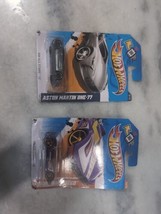 Two (2) 2011 Hot Wheels- Aston Martin One-77 &amp; Track Stars Scoopa Di Fuego - £9.49 GBP