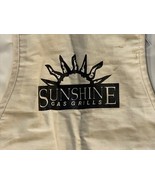 Vintage Augusta Canvas Full Cook Apron Advertising Sunshine Gas Grills USA - $11.39