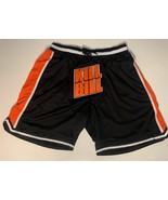 Kill Bill Noir/Orange Headgear Classics Short Basketball ~ Jamais Worn ~... - $47.64+