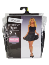 Petticoat Dress Black Adult Women&#39;s Costume Black Fancy Dress Leg Avenue - £16.13 GBP