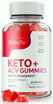 Activlife ACV Keto Gummies to Boost Weight Loss &amp; Amplify Energy Levels 60Ct - £32.01 GBP