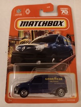 Matchbox 2023 #83 Dark Blue Renault Kangoo Goodyear Service MBX Metro Series MOC - £9.01 GBP