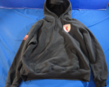 DISCONTINUED USAF RED HORSE HEAVY CONSTRUCTION INSTRUCTOR BLACK HOODIE L... - $44.54