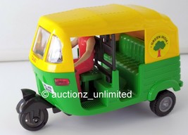 Centy Toy Pull Back Auto Rickshaw Taxi Green automobile car vehicle - ba... - £9.63 GBP