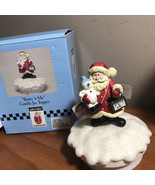 Midwest Of Cannon Falls Jolly Follies Sandi Evans “Santa ‘n Me”Candle Ja... - €21,18 EUR