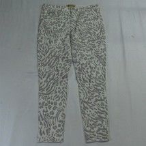 Democracy 8 &quot;Ab&quot;solution Skinny Raw Hem Print Stretch Denim Womens Jeans - $24.99