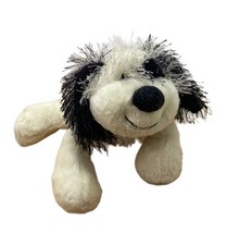 Ganz Webkinz 2008 Black and White Cheeky Dog M192 Plush No Code  Puppy Plush  - £5.14 GBP