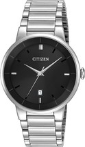 Citizen - BI5010-59E - Analog Black Dial Men&#39;s Watch - Stainless - £117.43 GBP