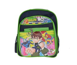 Ben10 Cartoon Character School Bag/ Backpack (Green/ Navy Blue) Kids/ FR... - $49.61