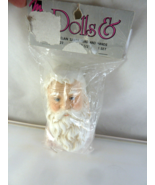 Mangelsen&#39;s Christmas Porcelain Santa Head &amp; Hands 3 1/2&quot; New in package - $15.82 CAD