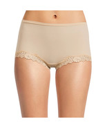 No Boundaries Women&#39;s Lace Trim Boyshort Panties Size SMALL Toasted Almond - $15.97 CAD