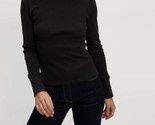 Michael Stars Willa Thermal Pullover Top Black - $100.00