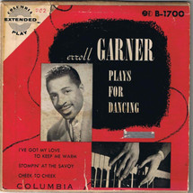 Erroll Garner Plays For Dancing 45 rpm I&#39;ve Got My Love To Keep Me Warm - $9.89