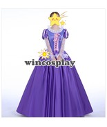 Princess Rapunzel Cosplay Costume Custom-made Rapunzel Purple cosplay dress - $171.64 CAD