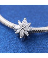 925 Sterling silver Sparkling North Star Charm  793591C01 - $25.93 CAD