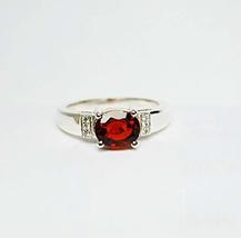 925Sterling Silver 3Ct Natural Certified Ruby Handmade Ring for US11.5 - £33.08 GBP