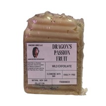 Dragons Passionfruit Natural Womens Body Bar Scented With Dragonfruit Mild Exfoi - £29.32 GBP
