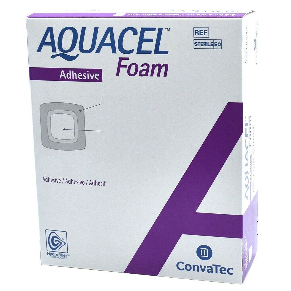Aquacel Foam Adhesive 8cm x 8cm Dressings - $6.08+
