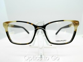 Vera Wang V 399 (To) Tortoise Horn 52-16-135 Mm Eyeglass Frame - £33.50 GBP