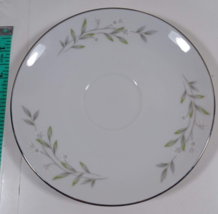 St. Regis Fine China Japan Style101 Saucer Plates W/ Leaves &amp; White Flow... - £6.16 GBP